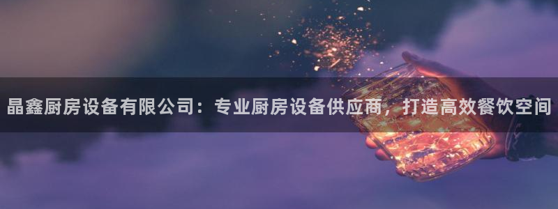 尊龙新版App下载：晶鑫厨房设备有限公司：专业厨房设备供应商