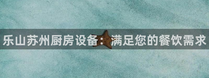 KB88凯时官网：乐山苏州厨房设备：满足您的餐饮需求