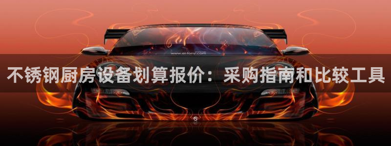 尊龙凯时的生产设备：不锈钢厨房设备划算报价：采购指南和比较工