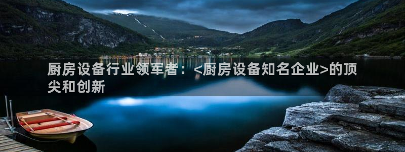 尊龙凯时网娱乐官网：厨房设备行业领军者：<厨房设备知名企业>