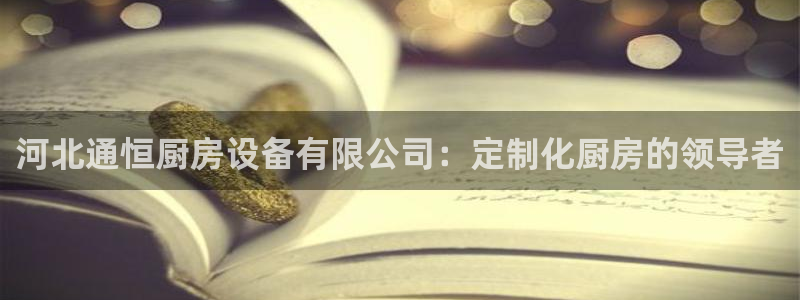 尊龙人生就是搏：河北通恒厨房设备有限公司：定制化厨房的领导者