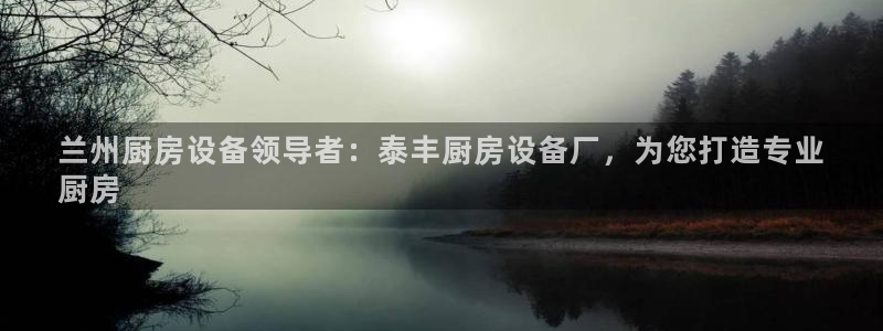 尊龙凯时处理未到账：兰州厨房设备领导者：泰丰厨房设备厂，为您