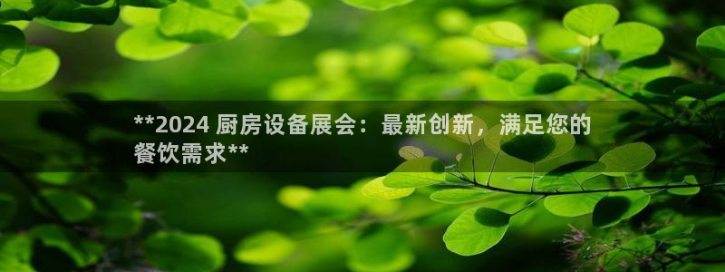 尊龙手机版下载：**2024 厨房设备展会：最新创新，满足您
