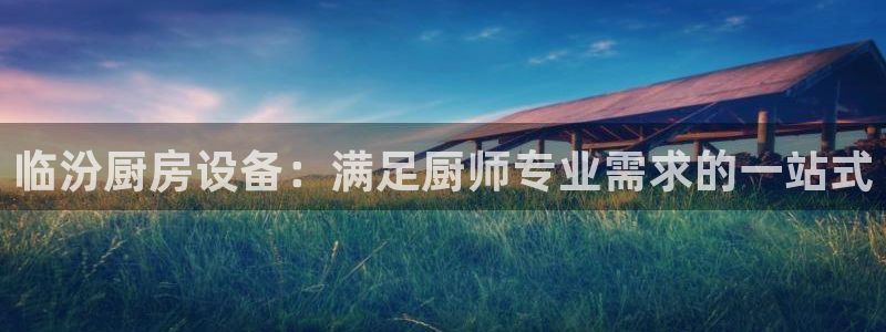 尊龙z6官网：临汾厨房设备：满足厨师专业需求的一站式
