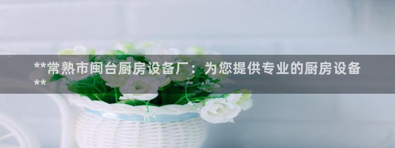 尊龙d88官网登录苹果版下载：**常熟市闽台厨房设备厂：为您