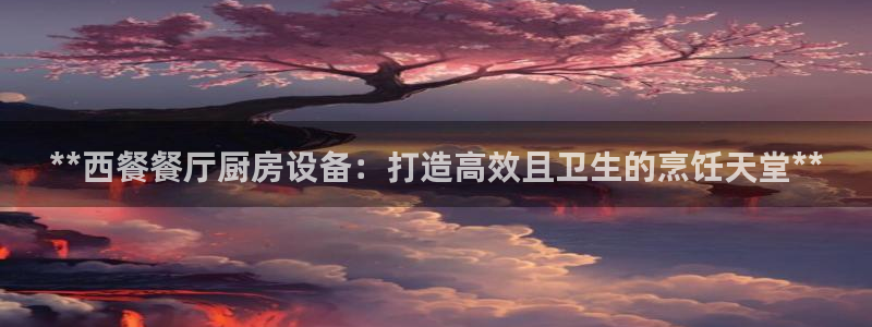 下载尊龙app：**西餐餐厅厨房设备：打造高效且卫生的烹饪天