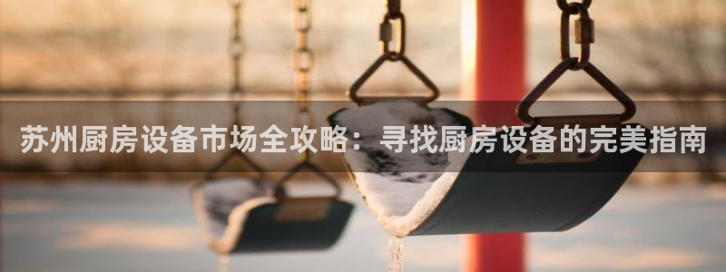 尊龙凯时下载人生就是博：苏州厨房设备市场全攻略：寻找厨房设备