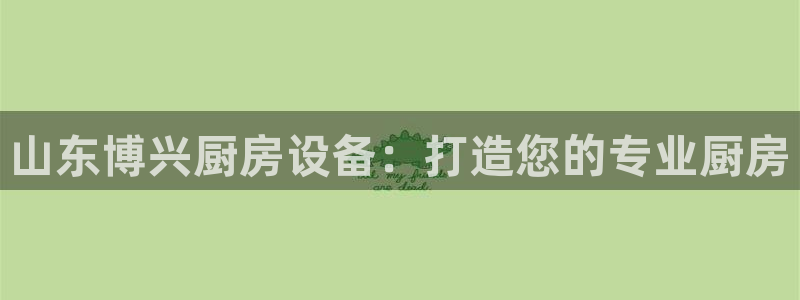 尊龙人生就是博登录准认来就送38：山东博兴厨房设备：打造您的